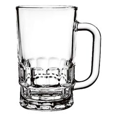 Premium Glass Beer Mugs (2X600ML)