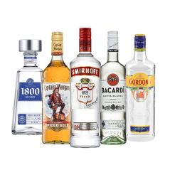 Party Starter Spirit Bundle (5 x 700mL) + Free Cocktail Garnish