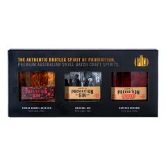 Prohibition Liquor Co. Gift Pack (Original, Negroni & Shiraz) (3X100mL)