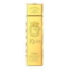 3 Kilos Gold 999.9 Vodka 1L