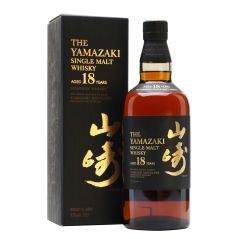 Yamazaki 18 Year Old Single Malt Japanese Whisky (Limited Edition Numbered Bottling) 700ml @ 43 % abv