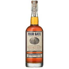 Four Gate Majestic Wood Series Japanese Mizunara Oak Limited Release Barrel Proof Kentucky Straight Bourbon Whiskey 750mL