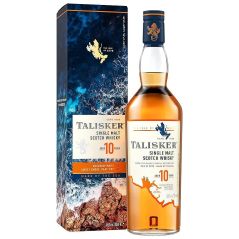 Talisker 10 Year Old Single Malt Scotch Whisky 700mL