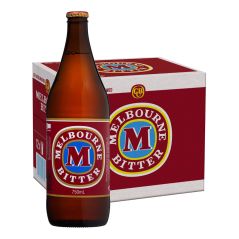 Melbourne Bitter Longneck Beer Case 12 x 750mL Bottles