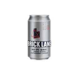 Brick Lane Brewing Co Hi-Fi Dry Japanese Lager 355ml