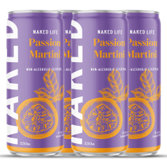 Naked Life Non-Alcoholic Passion Martini 250mL