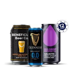 Stout Sampler Pack - Guinness 0.0, Big Drop, Beneficial