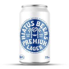 Hiatus Premium Lager 375mL