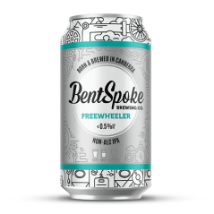 BentSpoke Brewing Freewheeler Non Alc IPA 375mL