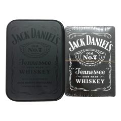 Jack Daniel's Playing Cards In Tin Case