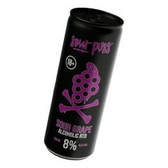 Sour Puss RTD Sour Grape (4X330ML)