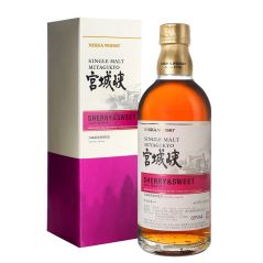 Nikka Miyagikyo Sherry & Sweet Distillery Limited Single Malt Japanese Whisky 500mL