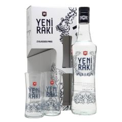 Yeni Raki + 2 Glass Gift Pack 700ml