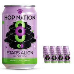 Hop Nation Stars Align Non-Alc Stout 355mL