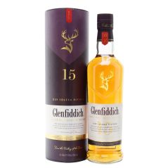 Glenfiddich 15 Year Old Single Malt Scotch Whisky 700ml