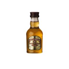 Chivas Regal 12 Year Old Blended Scotch Whisky Glass Miniature 50mL