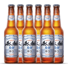 Asahi Super Dry 0.0% Bottle 330mL