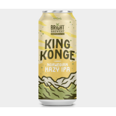 Bright Brewery King Konge Norwegian Hazy IPA 440ml