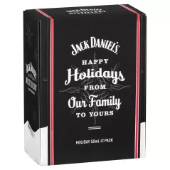 Jack Daniel's Tennessee Whiskey 12 Day Calendar 12 X 50ml