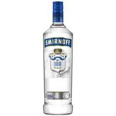 Smirnoff Blue Label 100 Proof Export Strength Vodka 1L