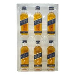 Johnnie Walker Black Label Scotch Whisky (6X50ML)