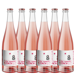 Hairy Armadillo Darjeeling Blush Non-alcoholic Sparkling Tea 6 x 750ml Bottles