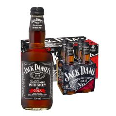 Jack Daniels Tennessee Whiskey & Cola 6 x 4 Pack 330mL Bottles