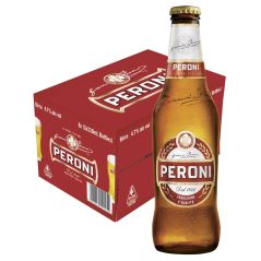 Peroni Red Lager Imported Case 8 x 3 Pack 330mL Bottles