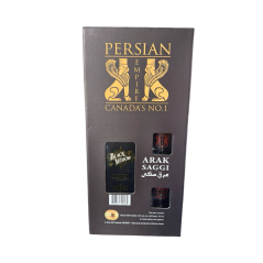 Arak Saggi Black Widow Gift Pack 750ml