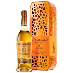 Glenmorangie 10 Year Old 'The Original' Giraffe Tin Limited Edition Single Malt Scotch Whisky 750mL