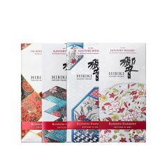 Hibiki Blossom Harmony Limited Edition Collection 2021-2024 Suntory Japanese Whisky 4 x 700mL