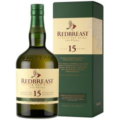 Redbreast 15 Year Old Single Pot Still Irish Whiskey 700mL