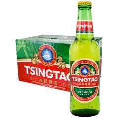 Tsingtao Beer Imported Case 4 x 6 Pack 330mL Bottles