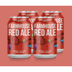 BOS+ Brewery Farmhouse Red Ale 330ml