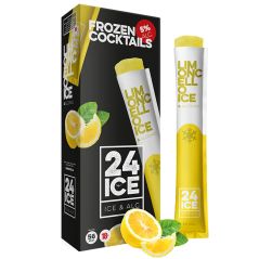 24 Ice Frozen Cocktails Limoncello Pack 5 x 65mL