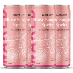 Naked Life Non Alcoholic Rosé Sangria Spritz 250mL