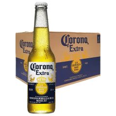 Corona Extra Beer Brown Box Imported From Mexico Case 4 x 6 Pack 355ml Bottles