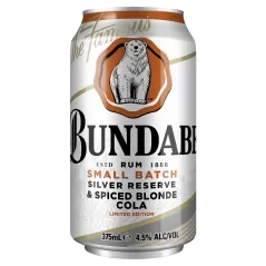 Bundaberg Small Batch Silver Reserve & Spiced Blonde Cola 375ml