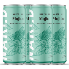 Naked Life Non Alcoholic Mojito 250mL