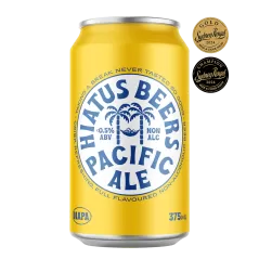 Hiatus Beers Non-Alcoholic Pacific Ale 375mL