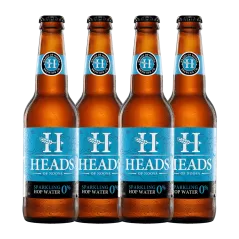 Heads of Noosa Sparkling Hop Water 330mL