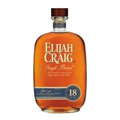 Elijah Craig 18 Year Old Single Barrel Kentucky Straight Bourbon Whiskey 750mL