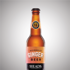 Heads Of Noosa Brewing Alcoholic Ginger Beer 24x330ml
