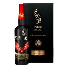 Indri Game Of Thrones House Of Black Single Malt Whisky 750mL