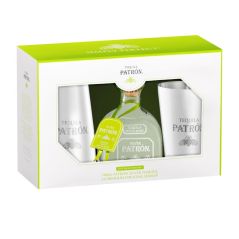 Patrón Silver Tequila Cocktail Shaker Giftpack