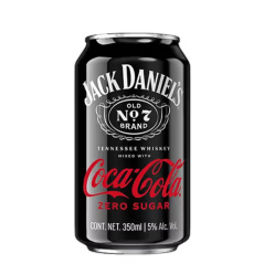 Jack Daniel's Limited Edition Coca-Cola Zero Sugar 350mlx24
