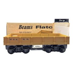 Jim Beam 100 Months Old Decanter W&A Flat Car 750mL -  SEALED WITH BOX & PAPERS