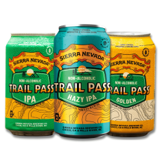Sierra Nevada Trail Pass Trio Bundle: Golden, IPA & Hazy IPA (18 Pack)