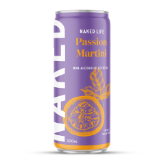 Naked Life Non-Alcoholic Passion Martini 250mL