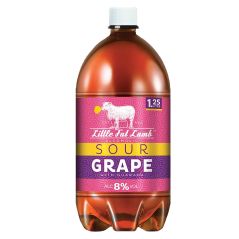 Little Fat Lamb Alcoholic Sour Grape With Guarana Cider 1.25L